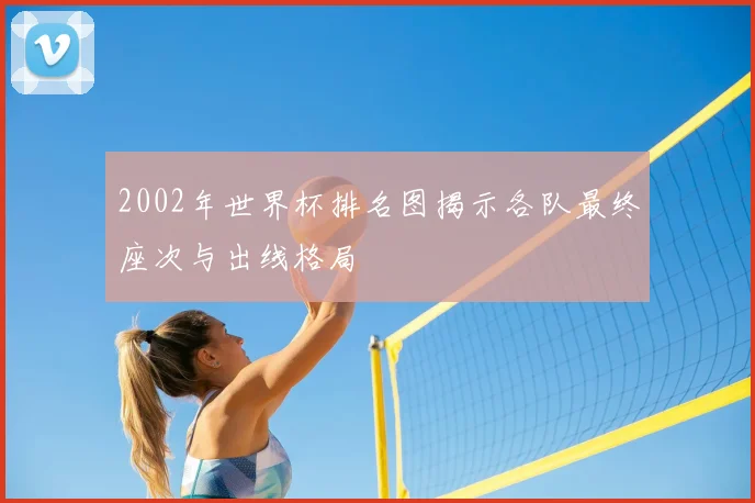 2002年世界杯排名图揭示各队最终座次与出线格局